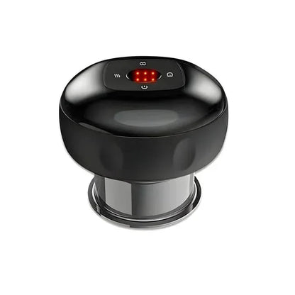 Compact Electric Massage Cup with Warm Heat Therapy - Fesara