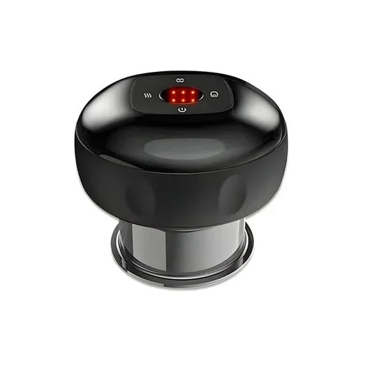 Compact Electric Massage Cup with Warm Heat Therapy - Fesara