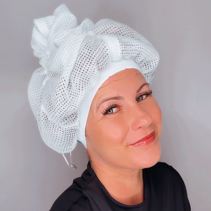 Microfiber Quick Dry Curl Cap - Fesara