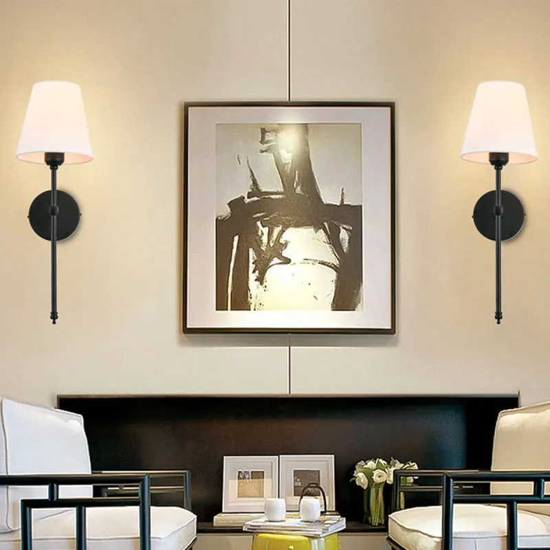Elegant Battery Powered LED Wall Lamp - Fesara