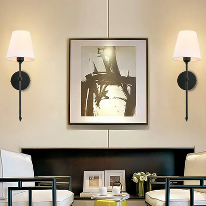 Elegant Battery Powered LED Wall Lamp - Fesara
