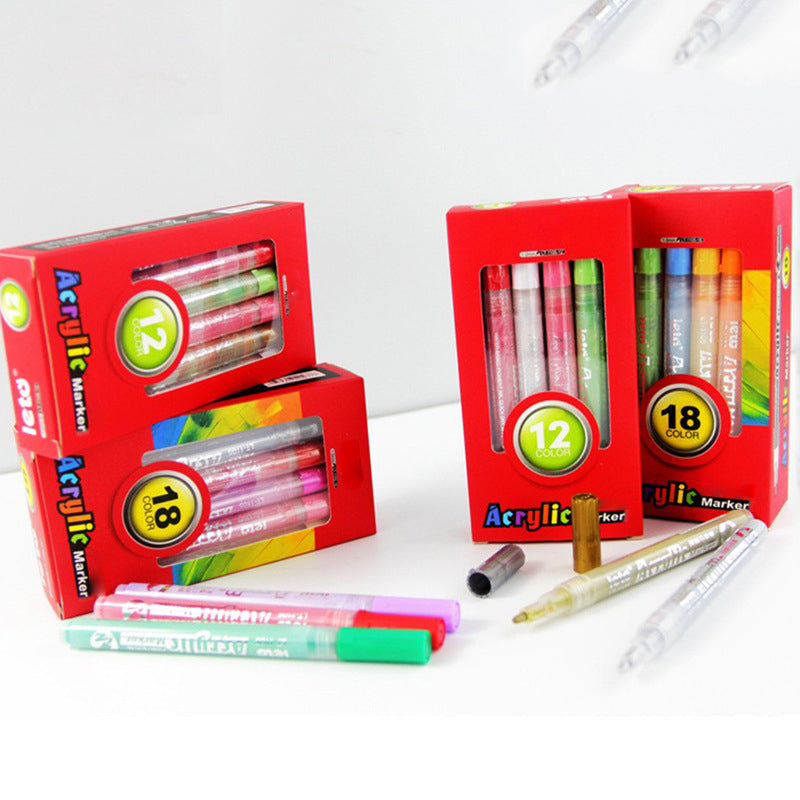 Vibrant Acrylic Paint Art Markers