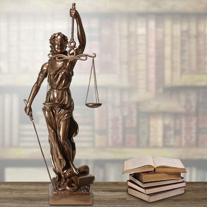 Lady Justice Figurine Statue Decoration