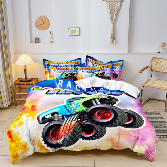 Big Wheel Truck Bedding Set - Fesara
