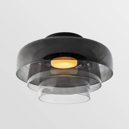 Elegant Clear Glass Pendant Light - Fesara