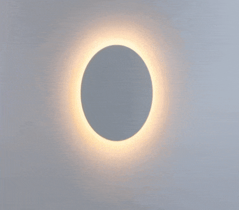 Modern LED Wall Light with Glass and Sensor Switch