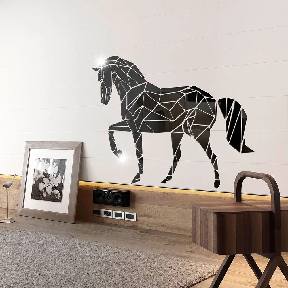 Elegant Horse Riding Mirror