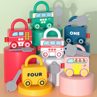 Educational Montessori Lock Toy for Kids