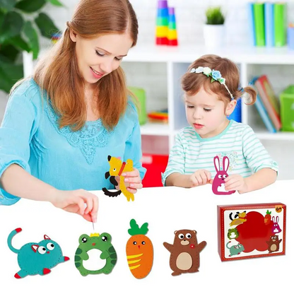 Fun Kids Sewing Kit Forest Friends