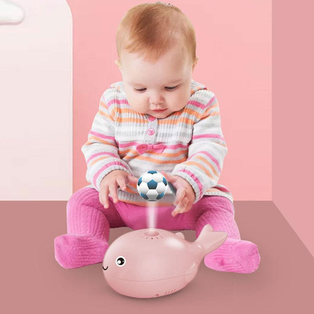 Fun Colorful Whale Plush Toy