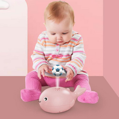Fun Colorful Whale Plush Toy
