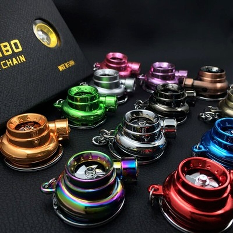 Compact Pocket LED Flashlight Fan Keychain - Fesara