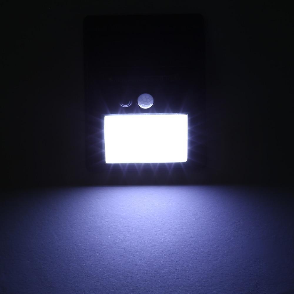 Solar Powered Motion Sensor Outdoor Wall Lamp