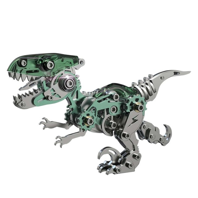 Colorful Wooden Dinosaur Jigsaw Puzzle - Fesara