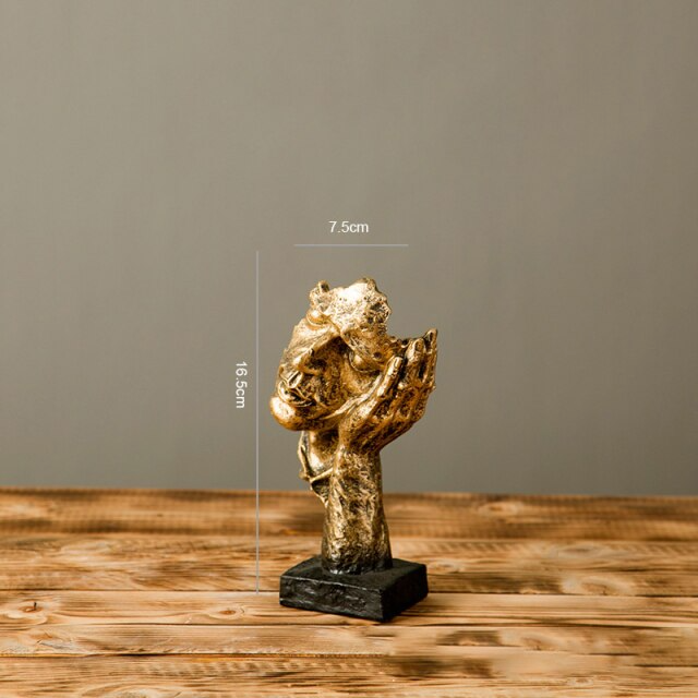 Inspirational Monkey Figurine Sculpture