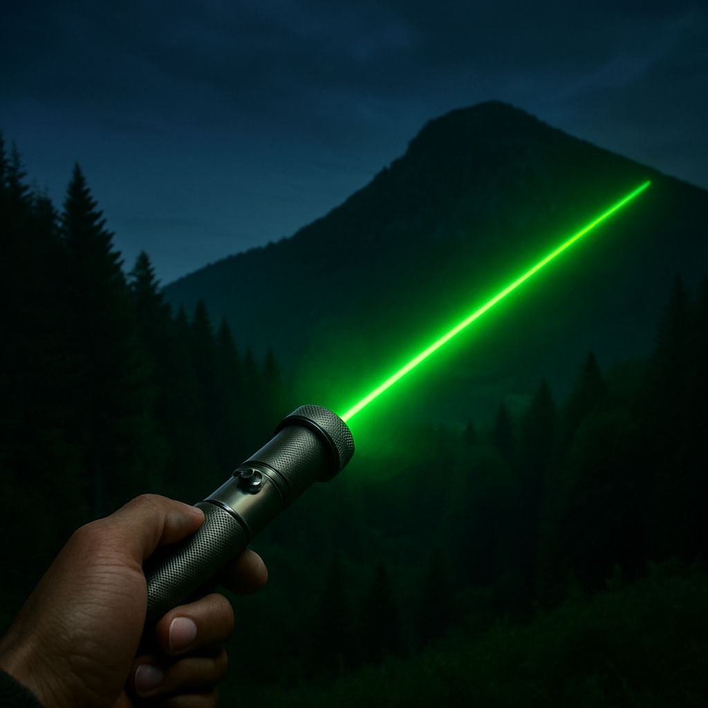 High Power Green Laser Pointer Beam Torch