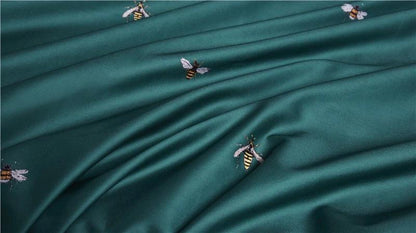 Invigorating Green Cotton Bedding Set