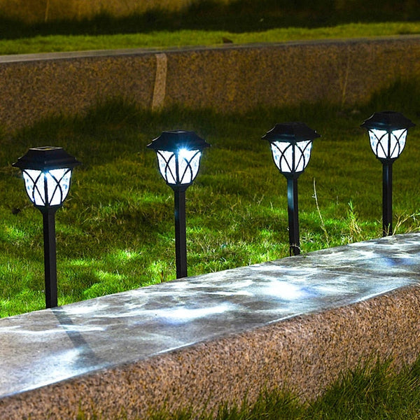 Bright Outdoor Solar Powered Walkway Lights