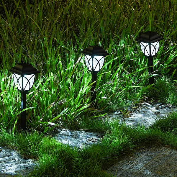 Bright Outdoor Solar Powered Walkway Lights