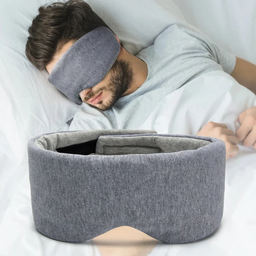 Soft Cotton Sleep Mask for Better Rest Anywhere