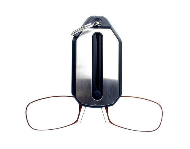 Compact Clip-On Reading Magnifier Glasses