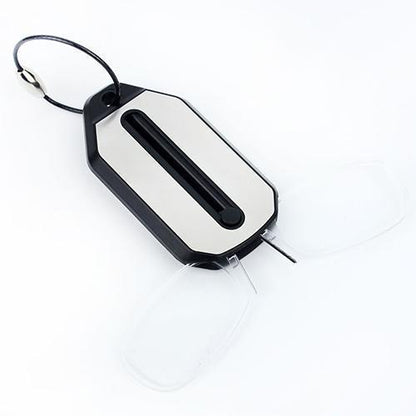 Compact Clip-On Reading Magnifier Glasses