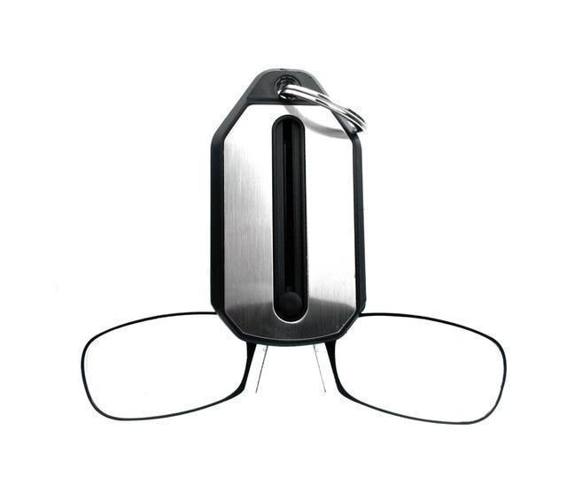 Compact Clip-On Reading Magnifier Glasses