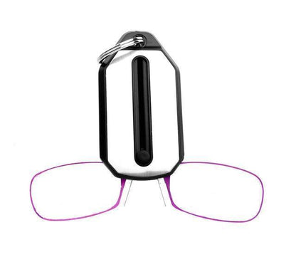Compact Clip-On Reading Magnifier Glasses