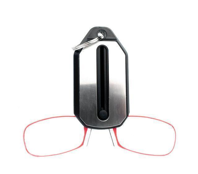 Compact Clip-On Reading Magnifier Glasses