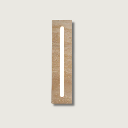 Calming Rustic Wooden Wall Light - Fesara