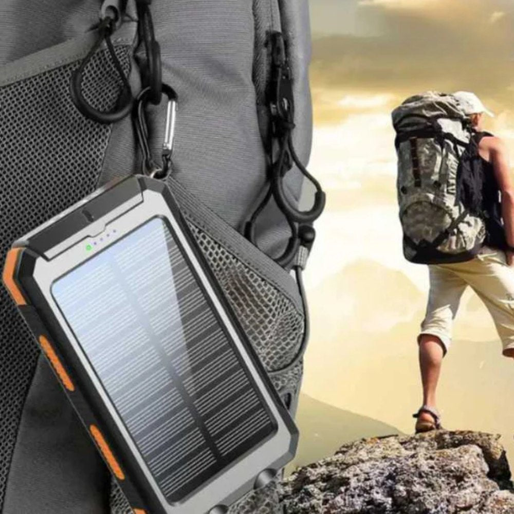 Portable Outdoor Solar Charger 10000mAh - Fesara