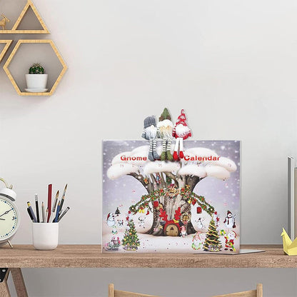 Fun Holiday Countdown Gnome Calendar