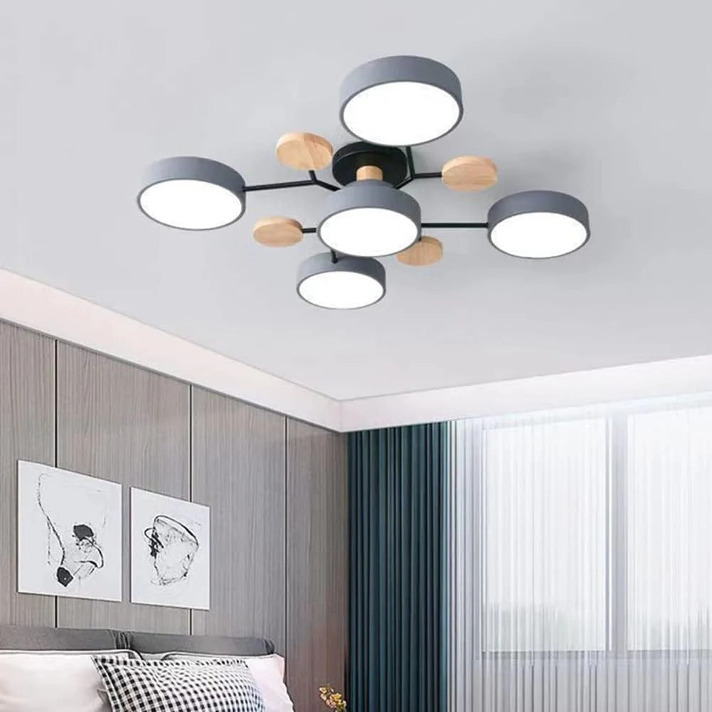 Sleek LED Ceiling Fixture Home Lighting