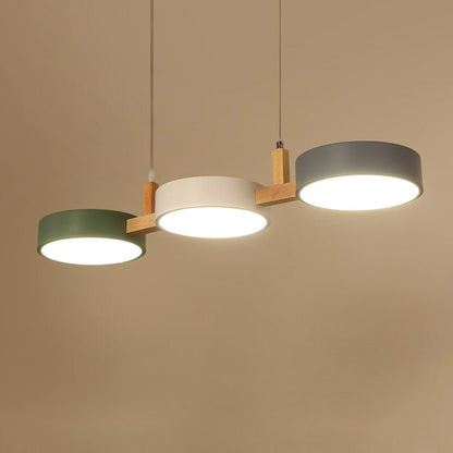 Sleek Scandinavian Hanging LED Lamp
