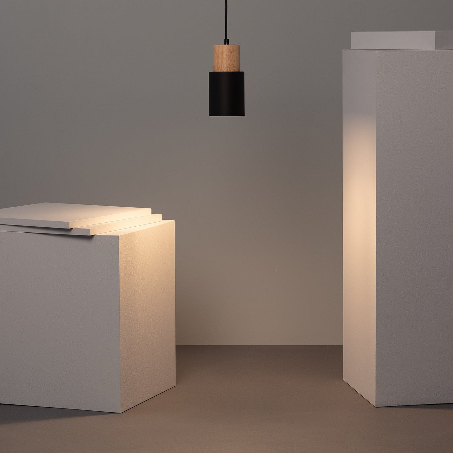 Simple Round LED Hanging Light