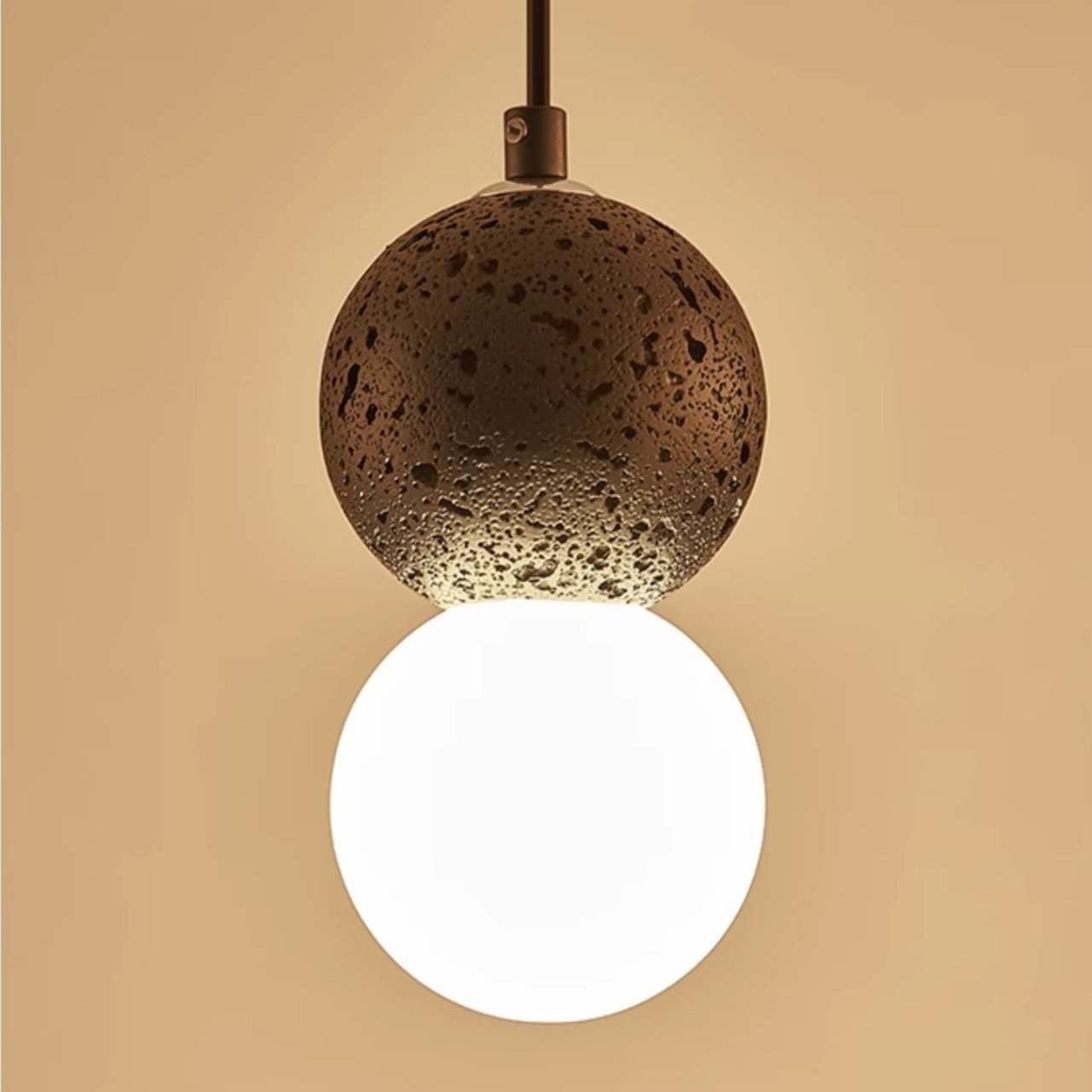 Stunning Glass LED Pendant Light Fixture
