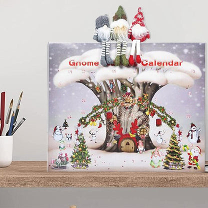 Fun Holiday Countdown Gnome Calendar
