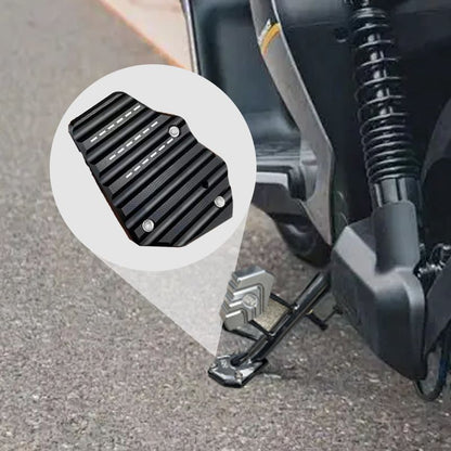 Motorcycle Kickstand Extension Pad Extra Wide