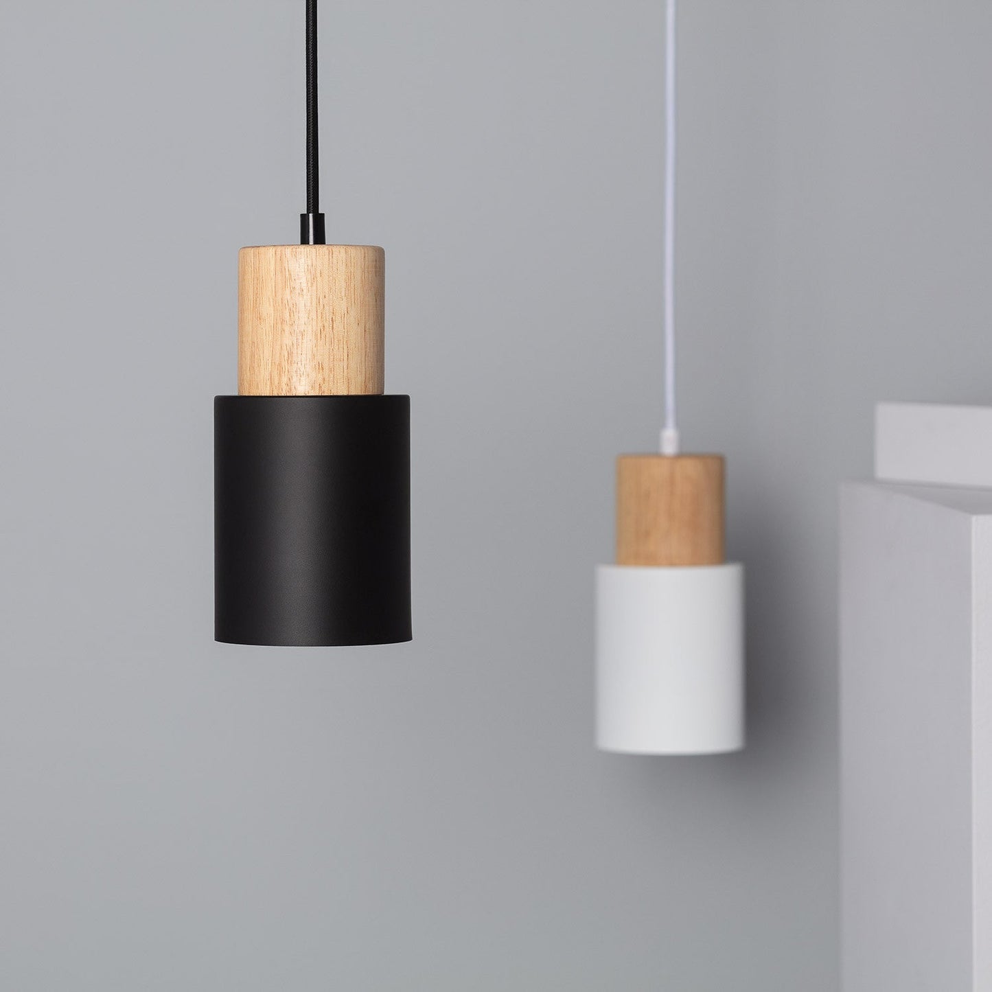 Simple Round LED Hanging Light