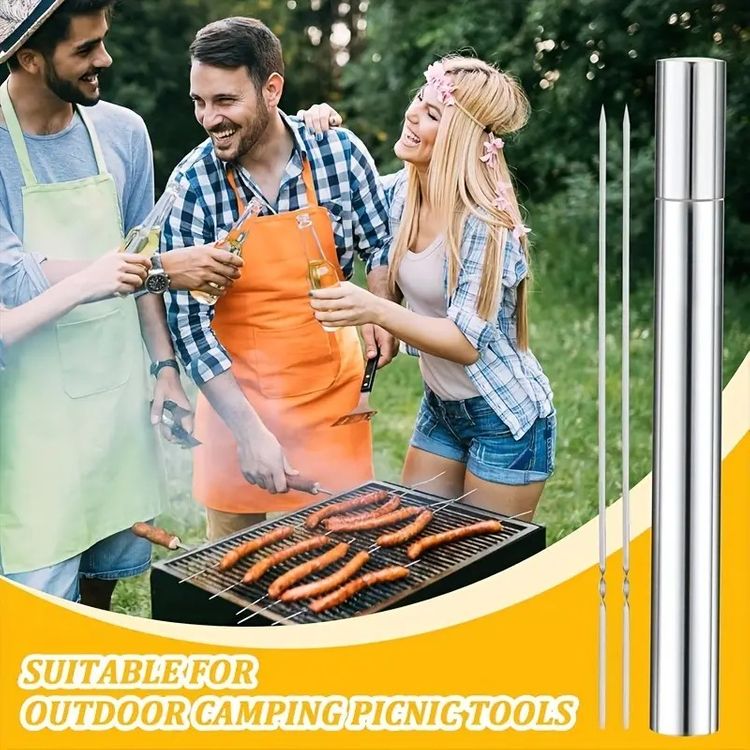 Premium BBQ Grill Set 10pc Stainless Steel Utensils