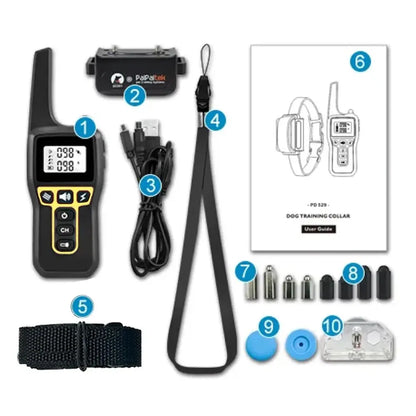Long Range Dog Training Collar - Waterproof Rechargeable