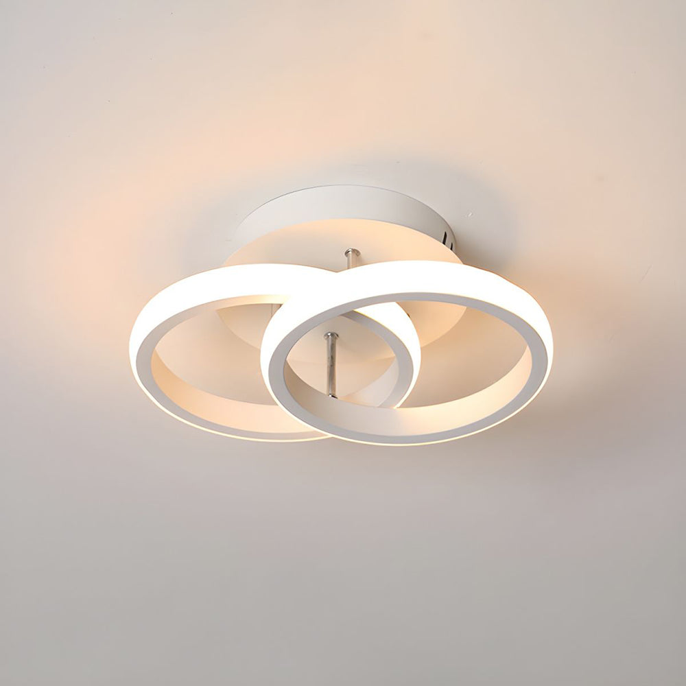 Modern Black LED Ceiling Lamp