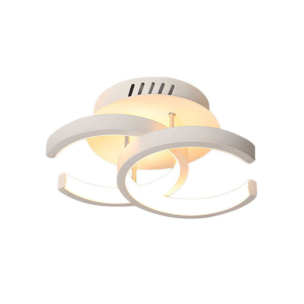 Modern Black LED Ceiling Lamp