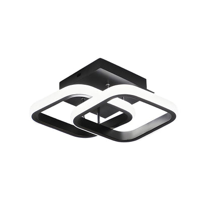 Modern Black LED Ceiling Lamp