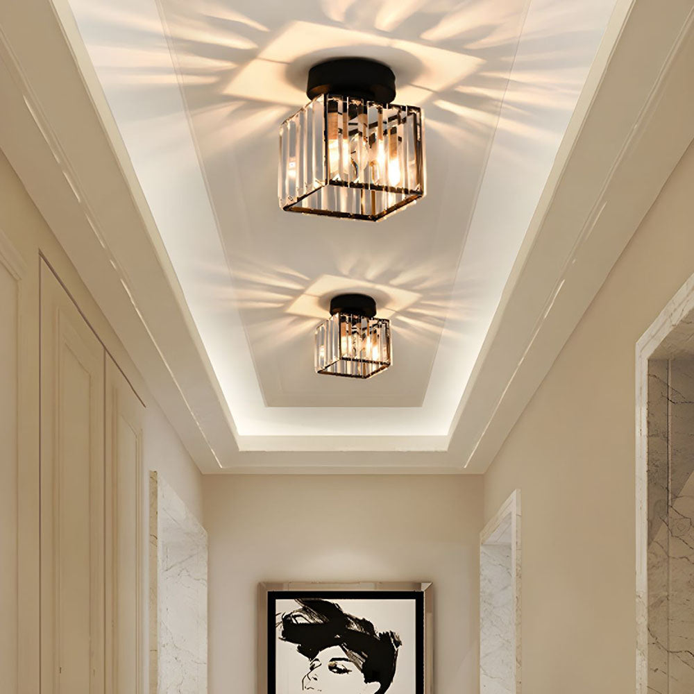 Luxurious Glass Pendant Ceiling Lamp for Home - Fesara