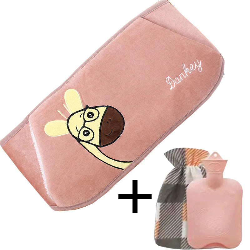 Soft Reusable Heat Wrap Belt for Hot Water Bottle