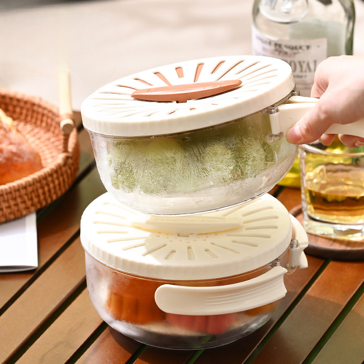 Collapsible Laundry Basket with Swivel Top Lid - Fesara