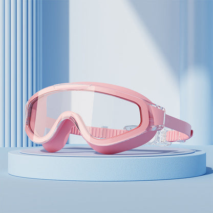 Clear Vision Adult Swimming Goggles Waterproof Anti Fog