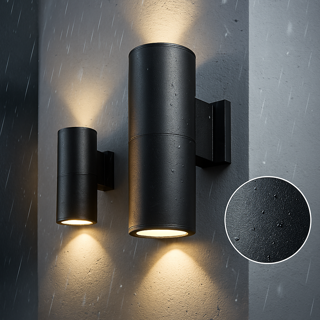 Modern Outside LED Security Light - Fesara