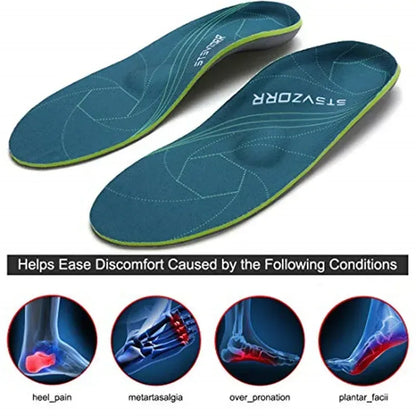 Comfortable Arch Support Orthotic Insoles for Runners